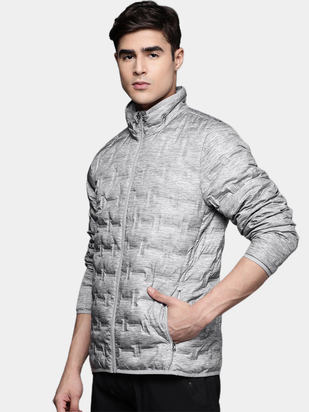 Columbia Men Grey Delta Ridge Down Jacket - Image 9