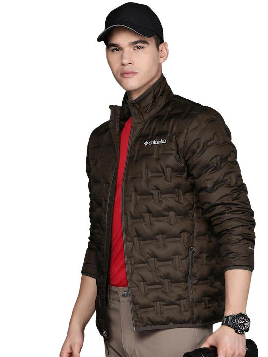 Columbia Men Brown Delta Ridge Down Jacket - Image 4