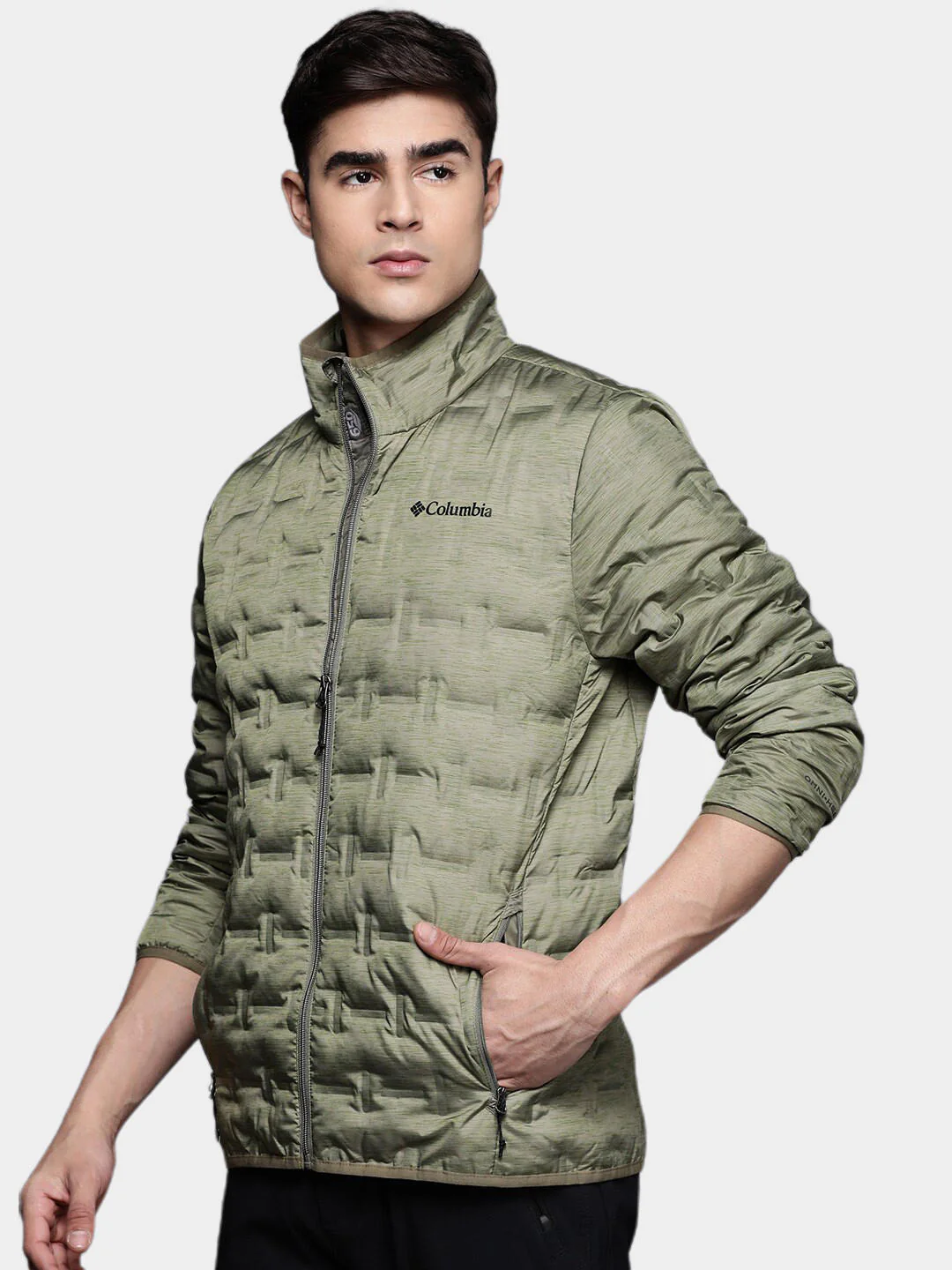 Columbia Men Green Delta Ridge Down Jacket - Image 10