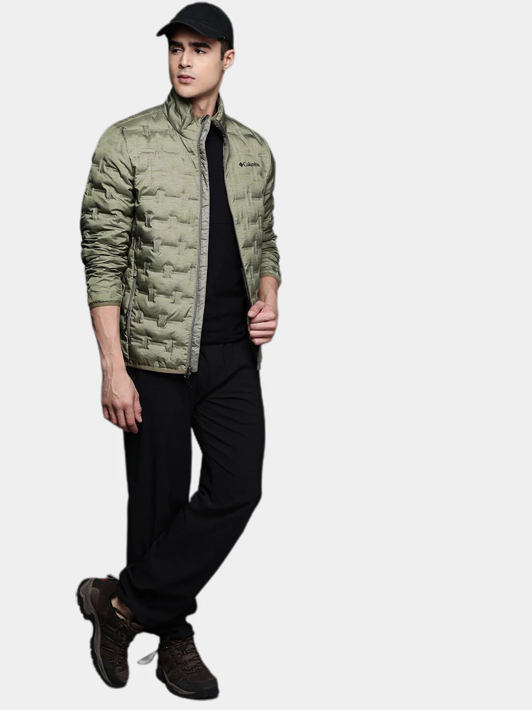 Columbia Men Green Delta Ridge Down Jacket - Image 11