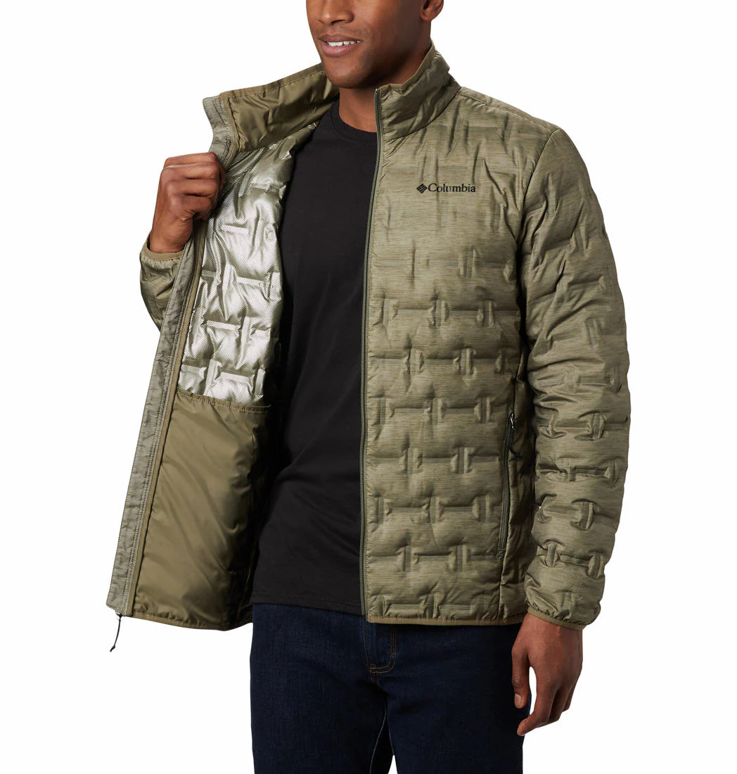 Columbia Men Green Delta Ridge Down Jacket - Image 4