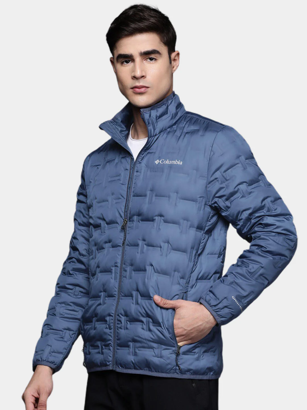 Columbia Men Blue Delta Ridge Down Jacket - Image 10