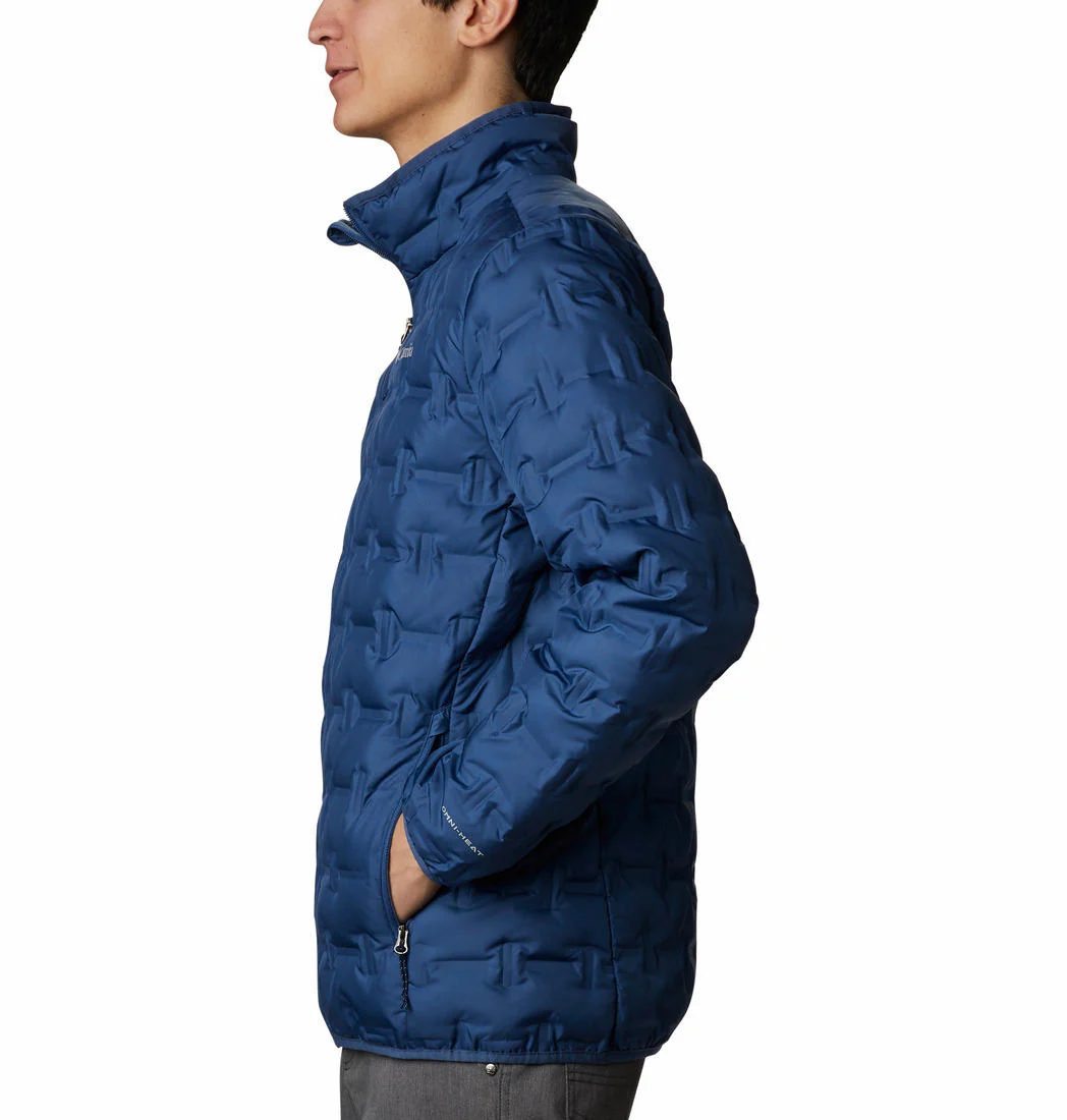 Columbia Men Blue Delta Ridge Down Jacket - Image 2