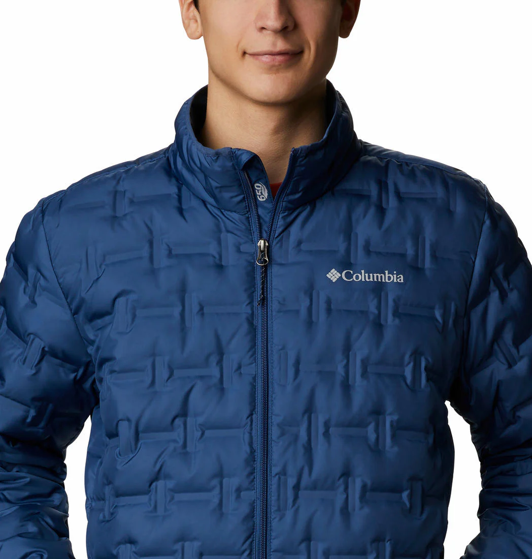 Columbia Men Blue Delta Ridge Down Jacket - Image 3