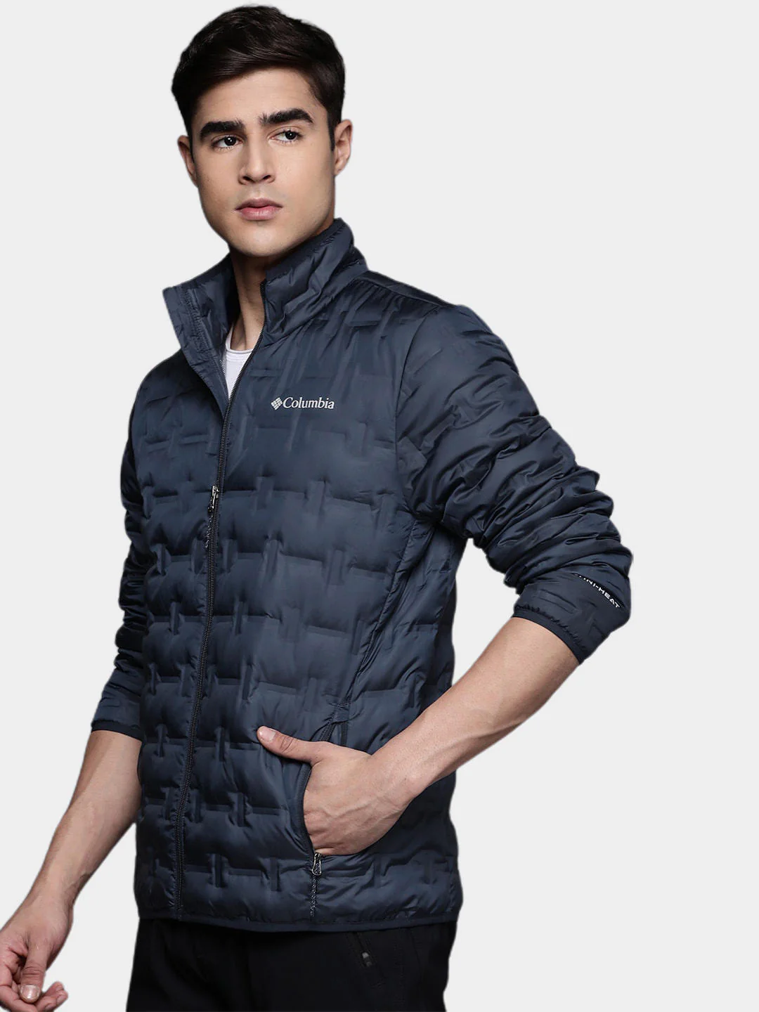 Columbia Men Blue Delta Ridge Down Jacket - Image 10