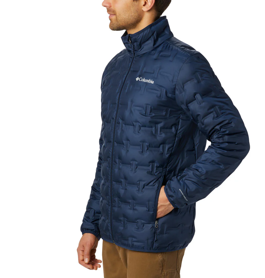 Columbia Men Blue Delta Ridge Down Jacket - Image 2