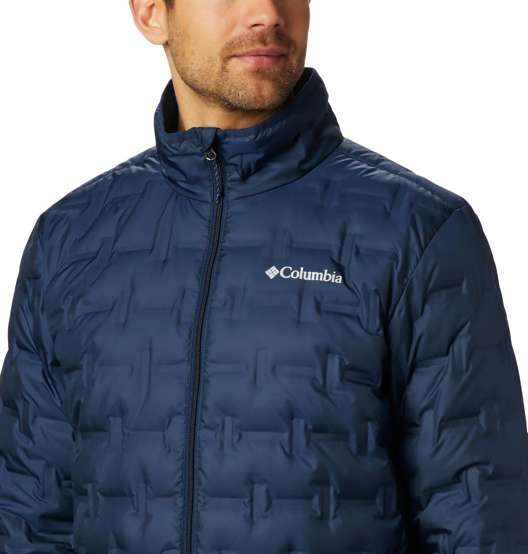 Columbia Men Blue Delta Ridge Down Jacket - Image 3