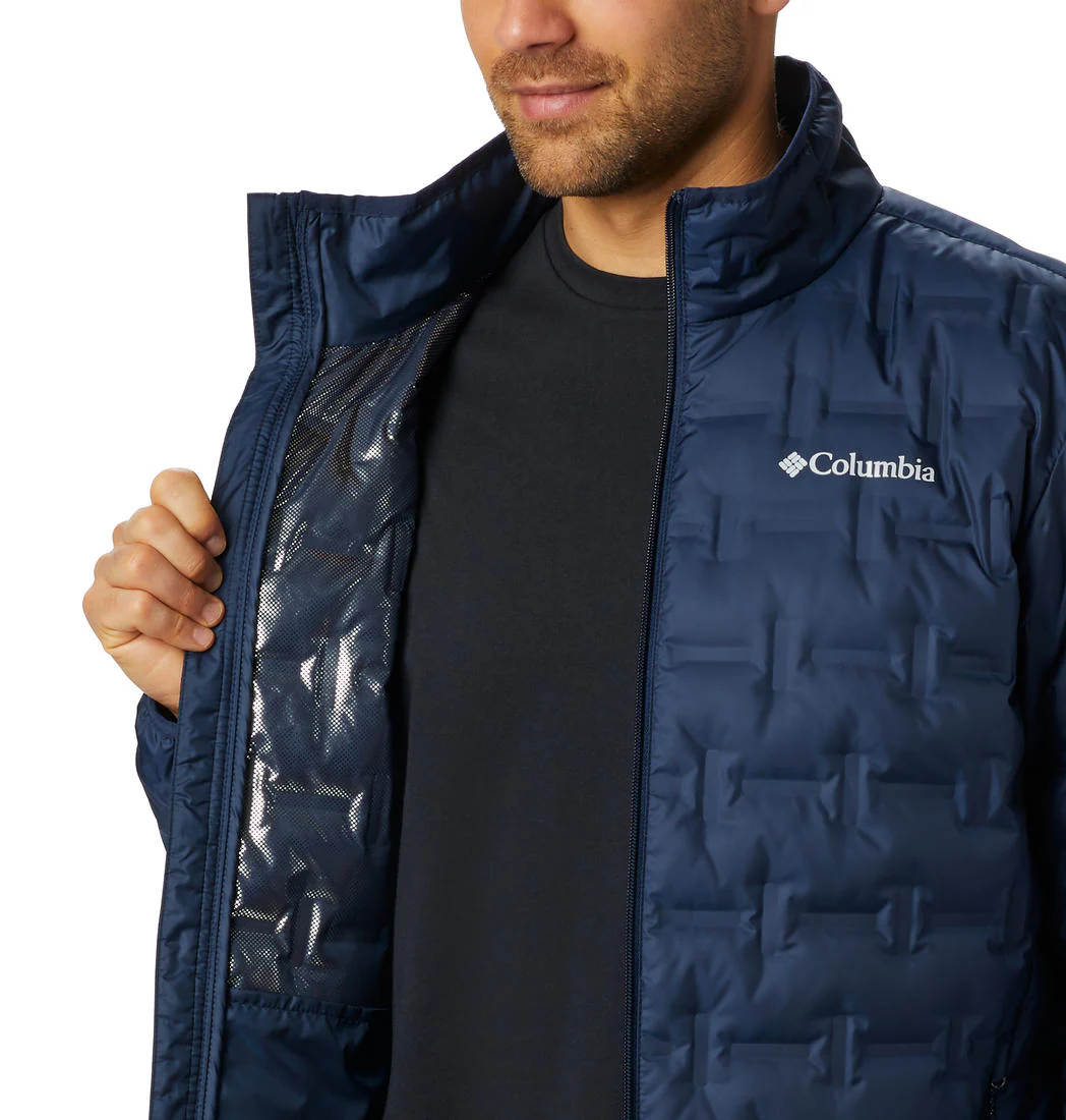 Columbia Men Blue Delta Ridge Down Jacket - Image 4