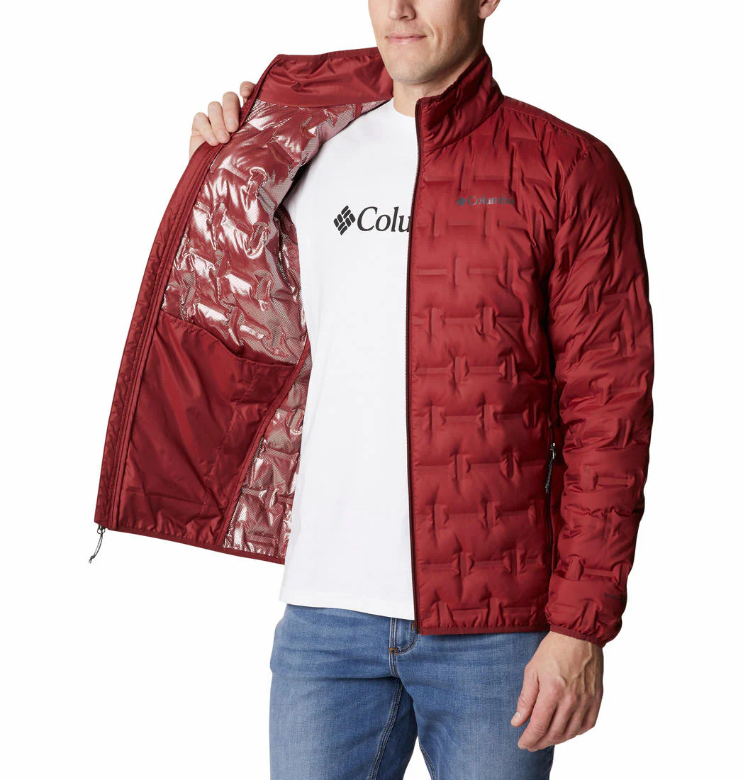 Columbia Men Red Delta Ridge Down Jacket - Image 4
