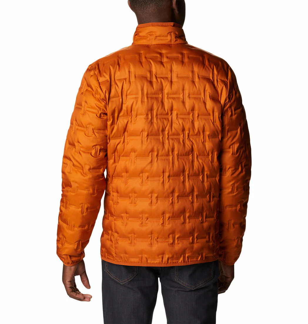 Columbia Men Orange Delta Ridge Down Jacket - Image 6