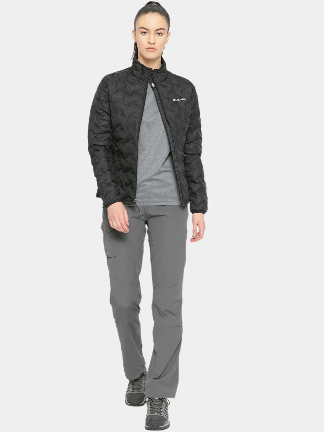 Columbia Women Black Delta Ridge Down Jacket - Image 10