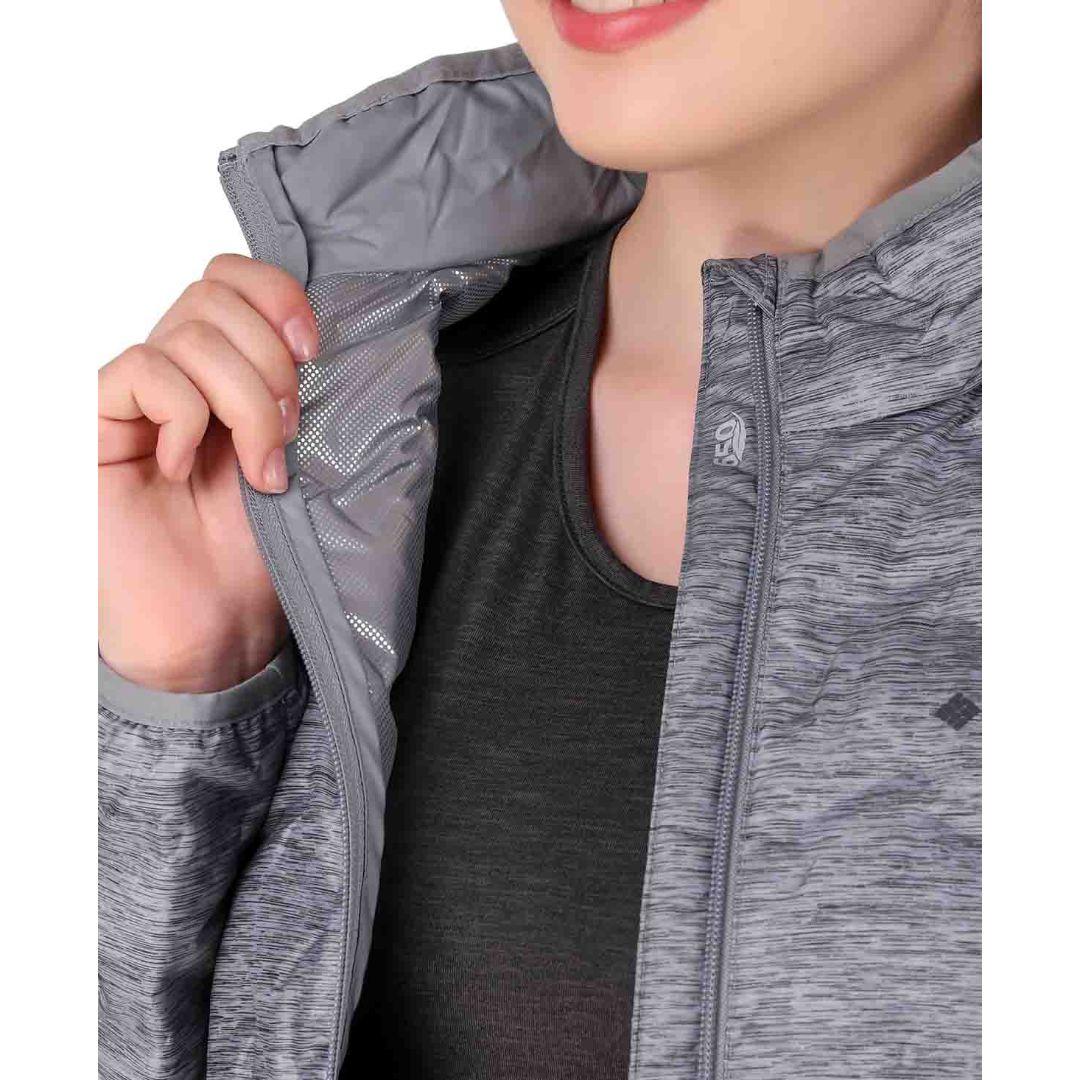 Columbia Women Grey Delta Ridge Down Jacket - Image 2