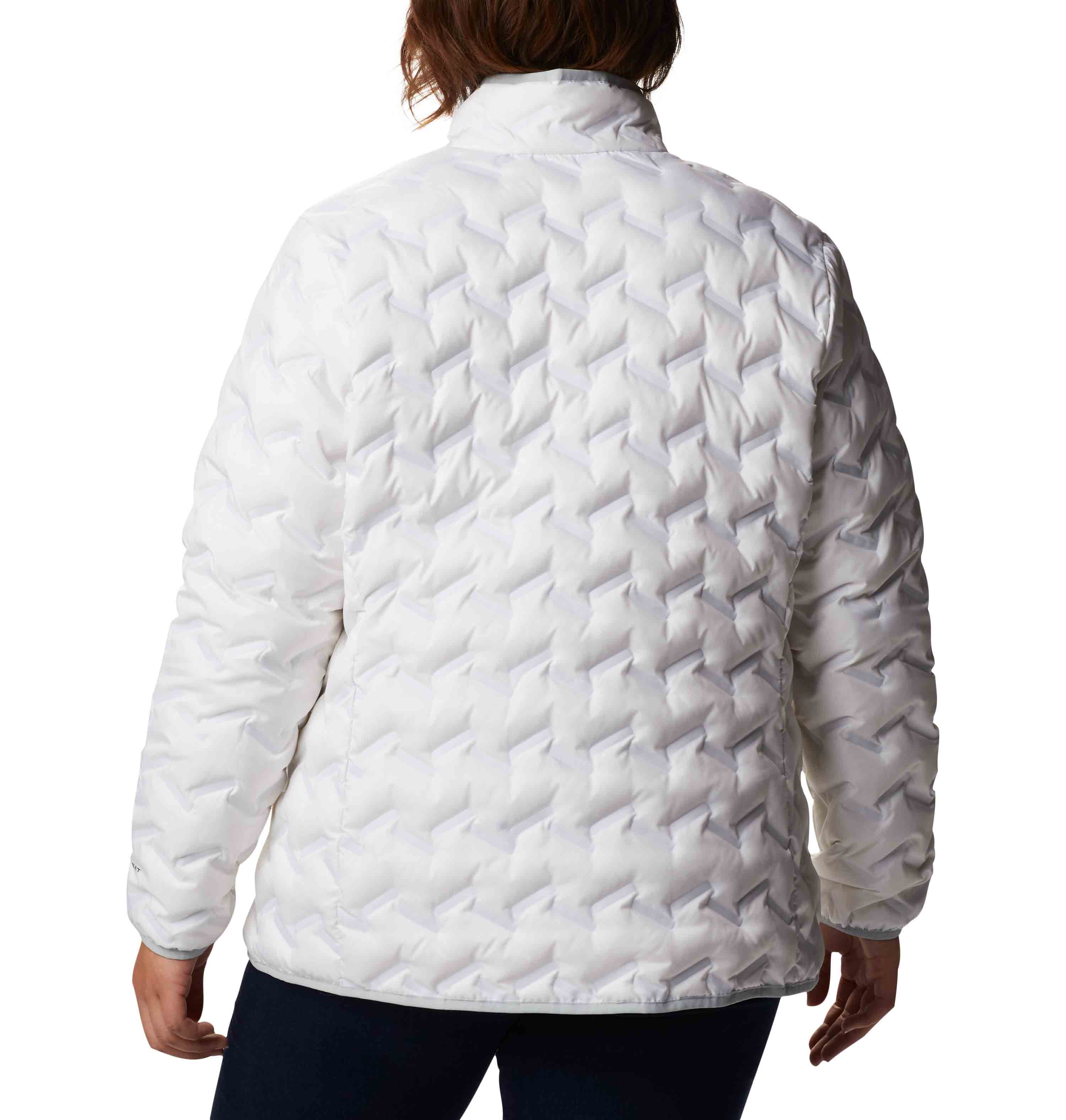 Columbia Women White Delta Ridge Down Jacket - Image 2