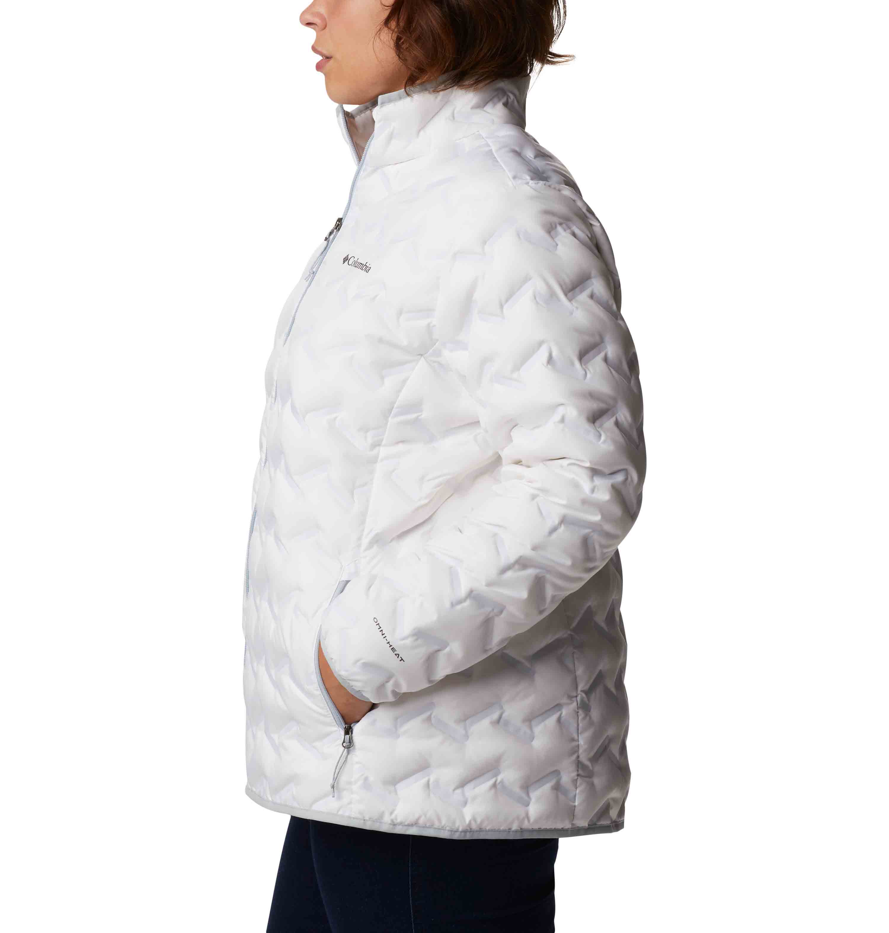 Columbia Women White Delta Ridge Down Jacket - Image 5