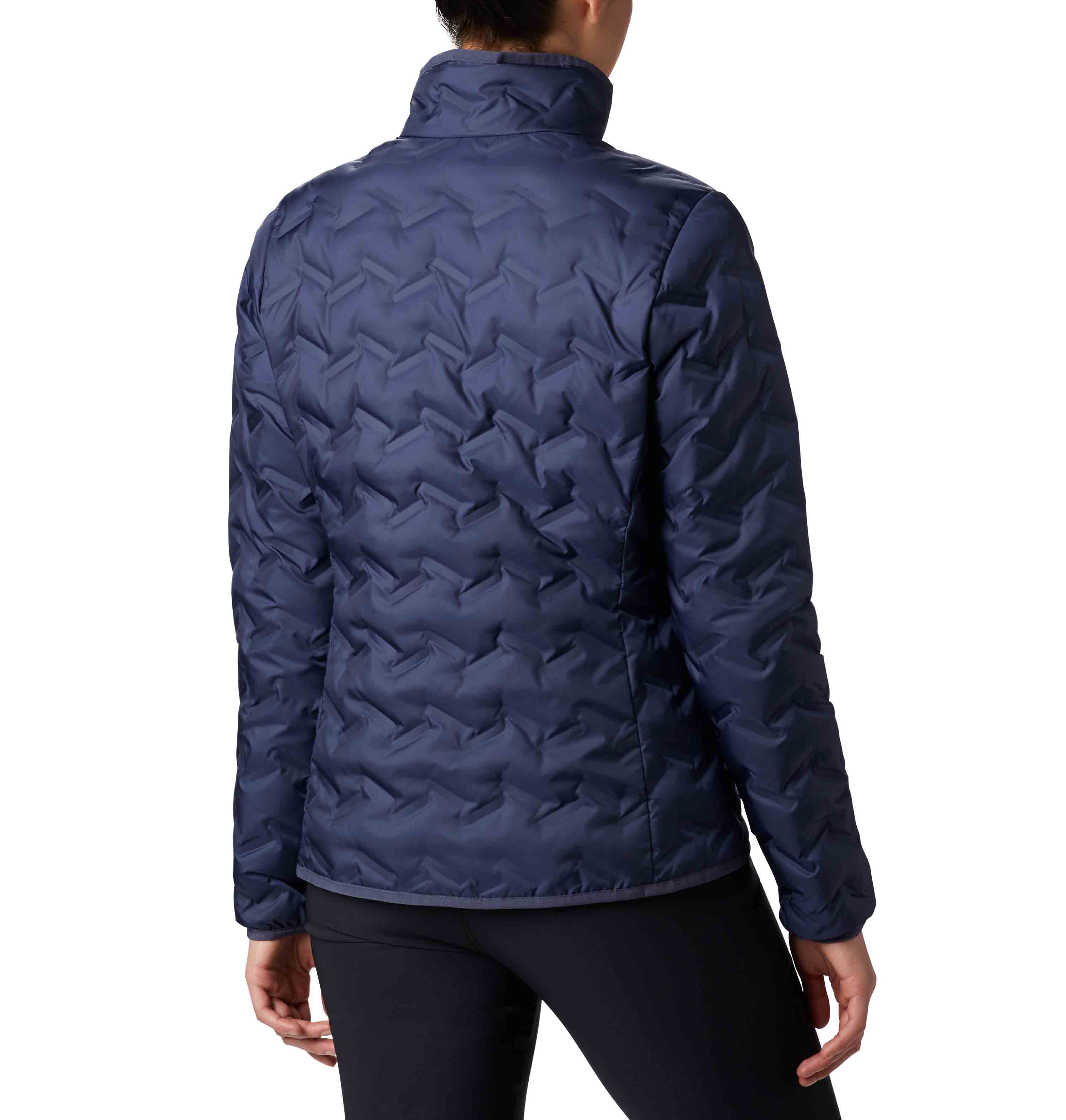 Columbia Women Blue Delta Ridge Down Jacket - Image 2