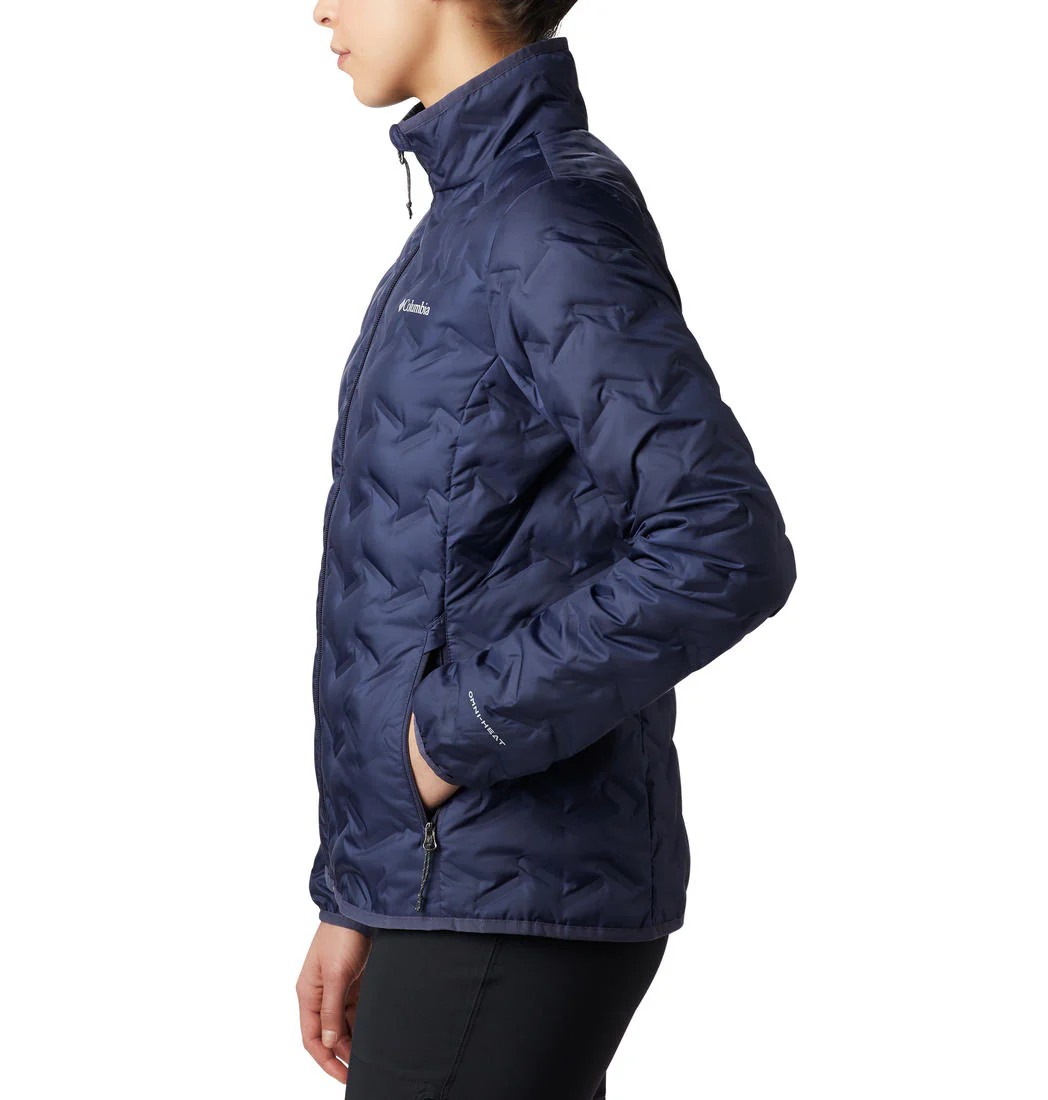 Columbia Women Blue Delta Ridge Down Jacket - Image 4