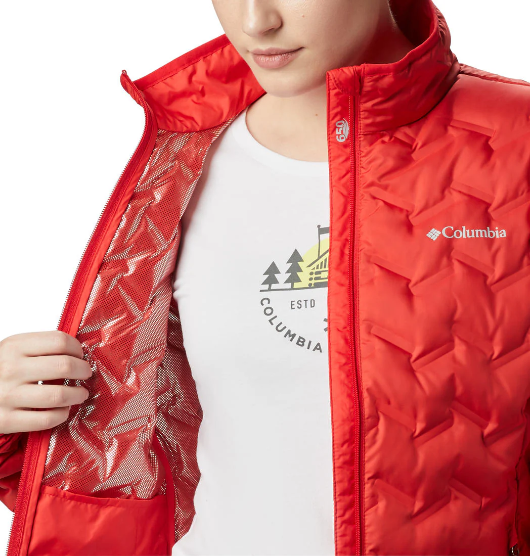Columbia Women Red Delta Ridge Down Jacket - Image 3