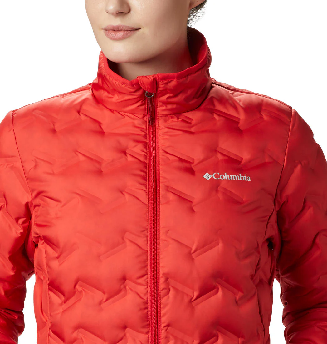 Columbia Women Red Delta Ridge Down Jacket - Image 4