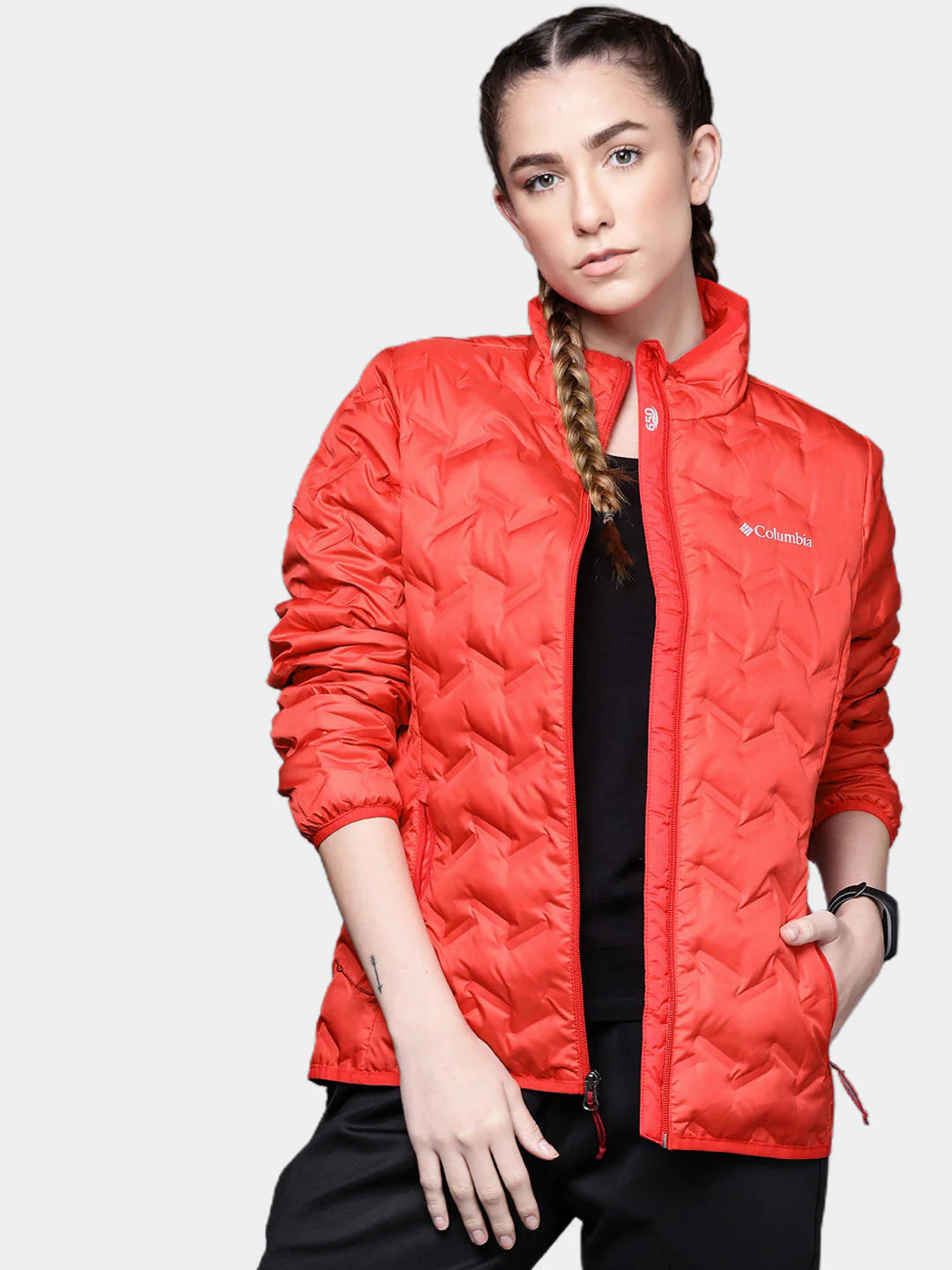 Columbia Women Red Delta Ridge Down Jacket - Image 8