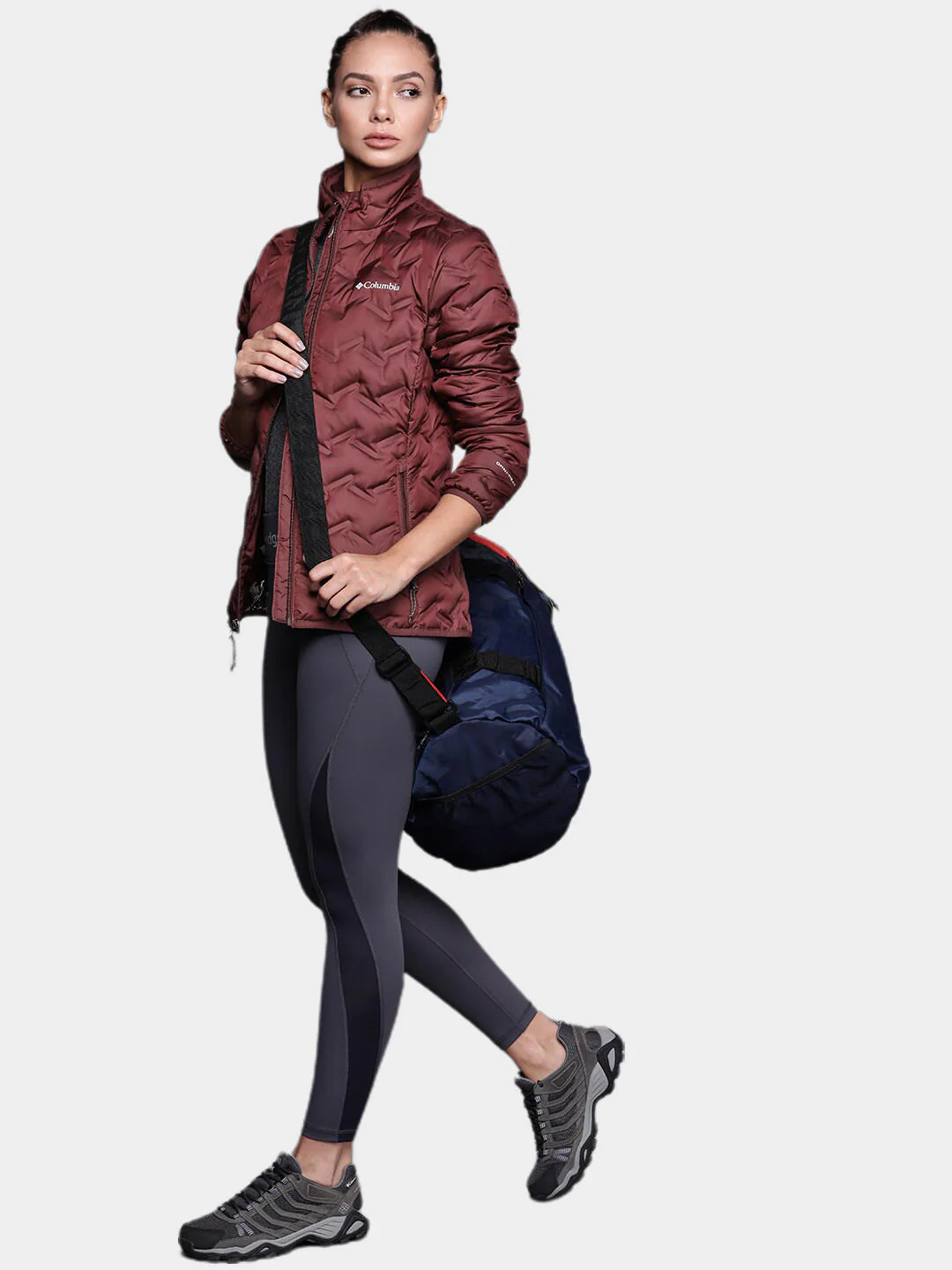 Columbia Women Maroon Delta Ridge Down Jacket - Image 9