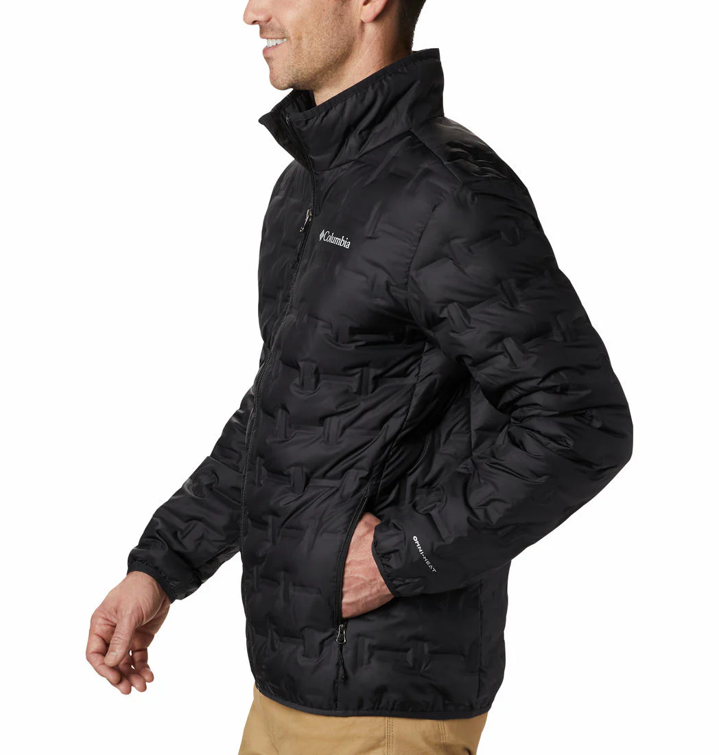 Columbia Men Black Delta Ridge Down Jacket - Image 2