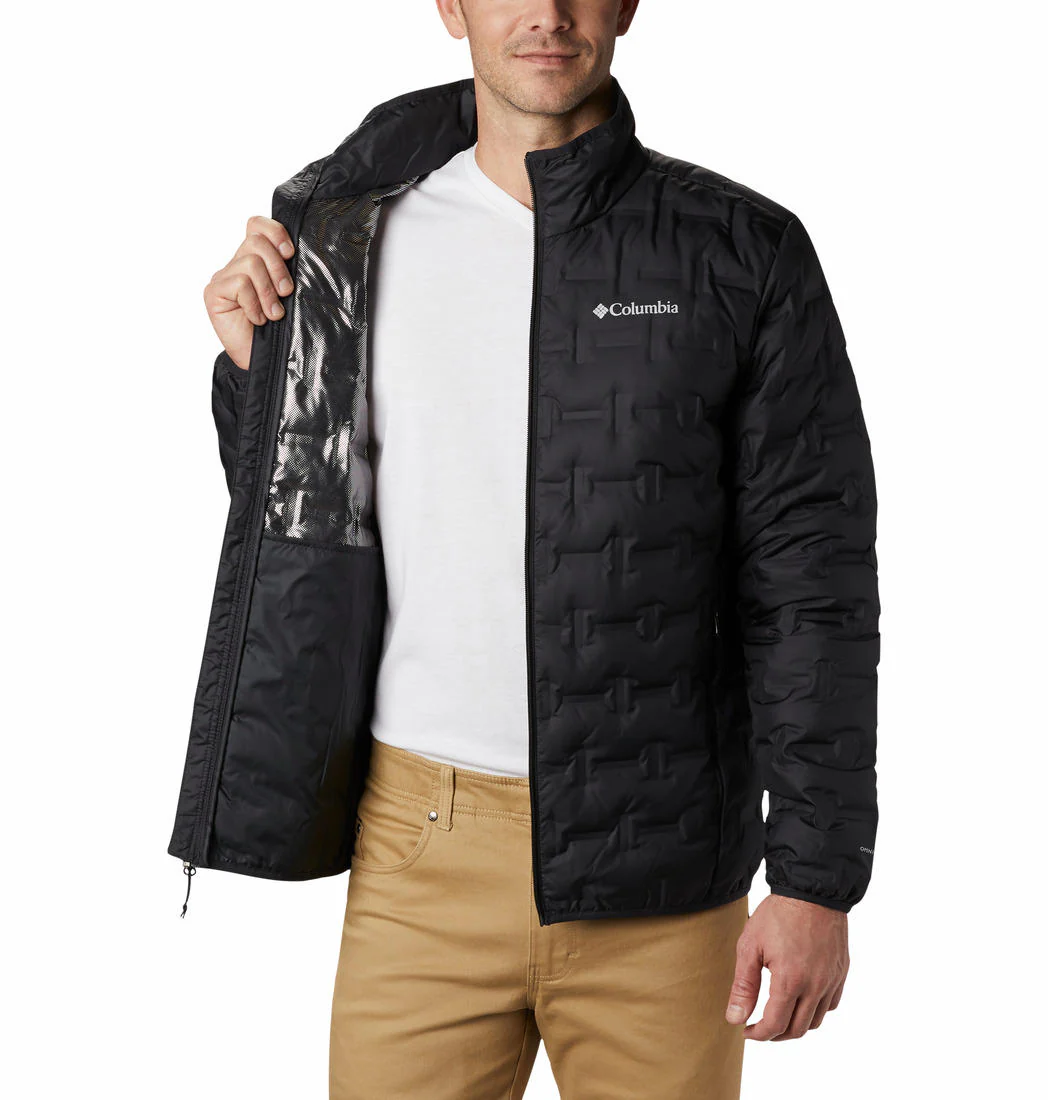 Columbia Men Black Delta Ridge Down Jacket - Image 4