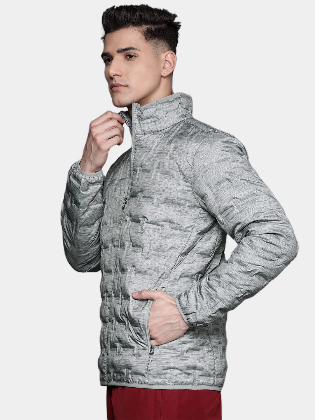 Columbia Men Grey Delta Ridge Down Jacket - Image 11