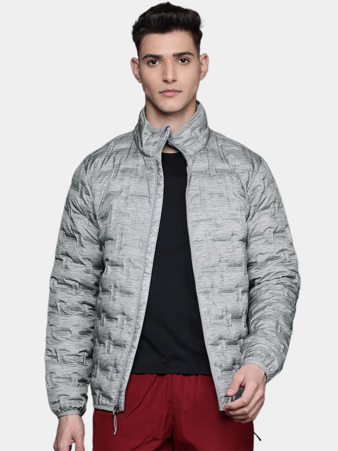 Columbia Men Grey Delta Ridge Down Jacket - Image 9