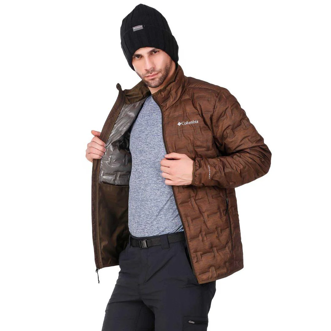 Columbia Men Olive Delta Ridge Down Jacket - Image 4