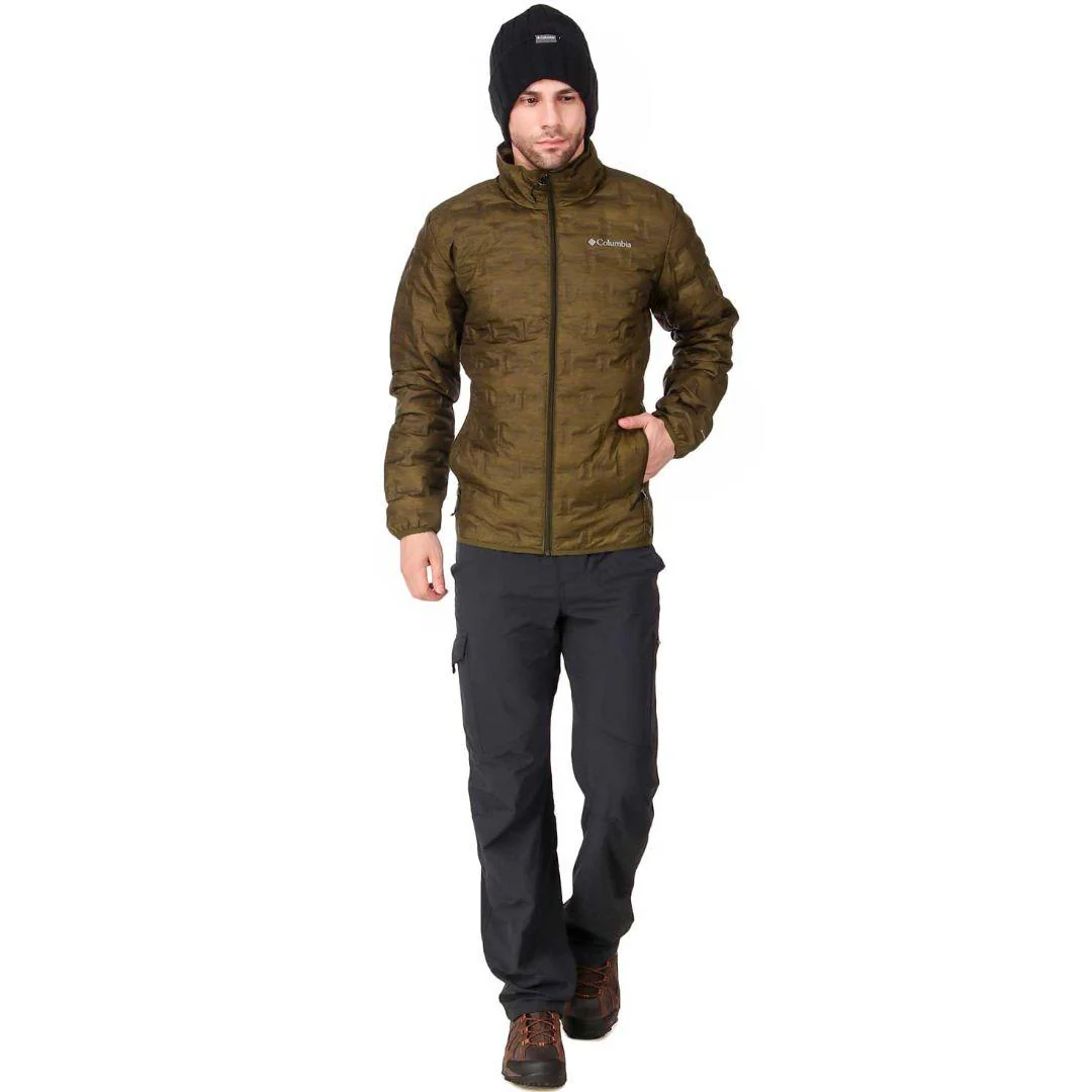 Columbia Men Olive Delta Ridge Down Jacket - Image 7