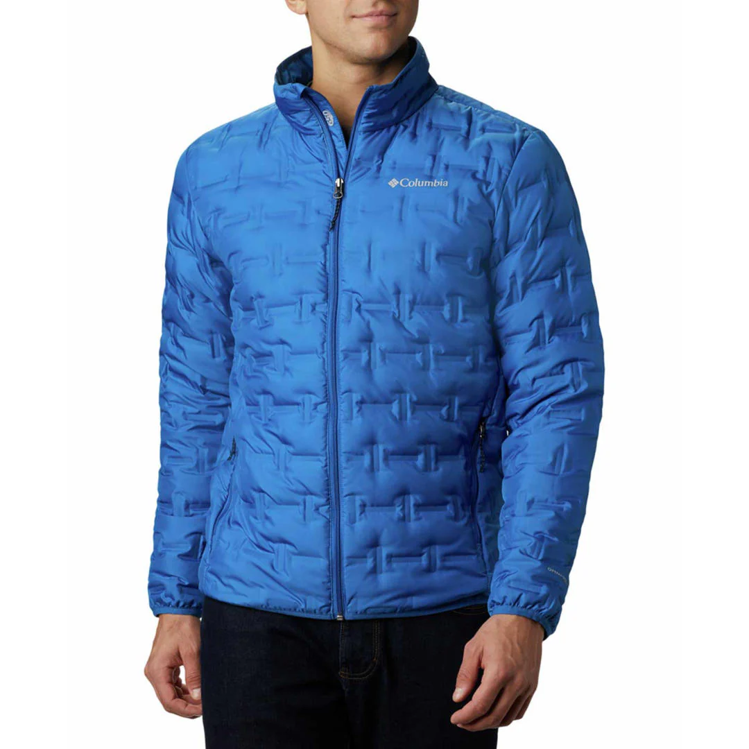 Columbia Men Blue Delta Ridge Down Jacket