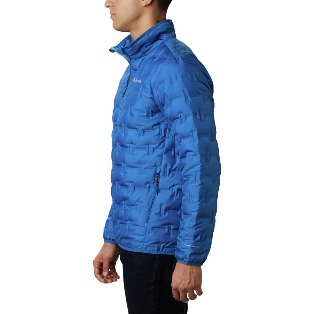Columbia Men Blue Delta Ridge Down Jacket - Image 4