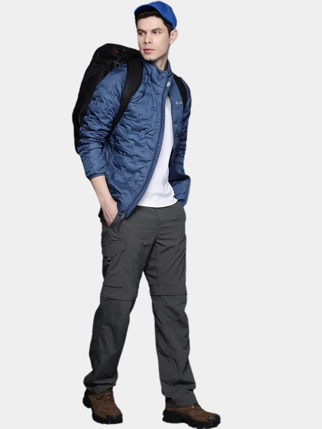 Columbia Men Blue Delta Ridge Down Jacket - Image 10