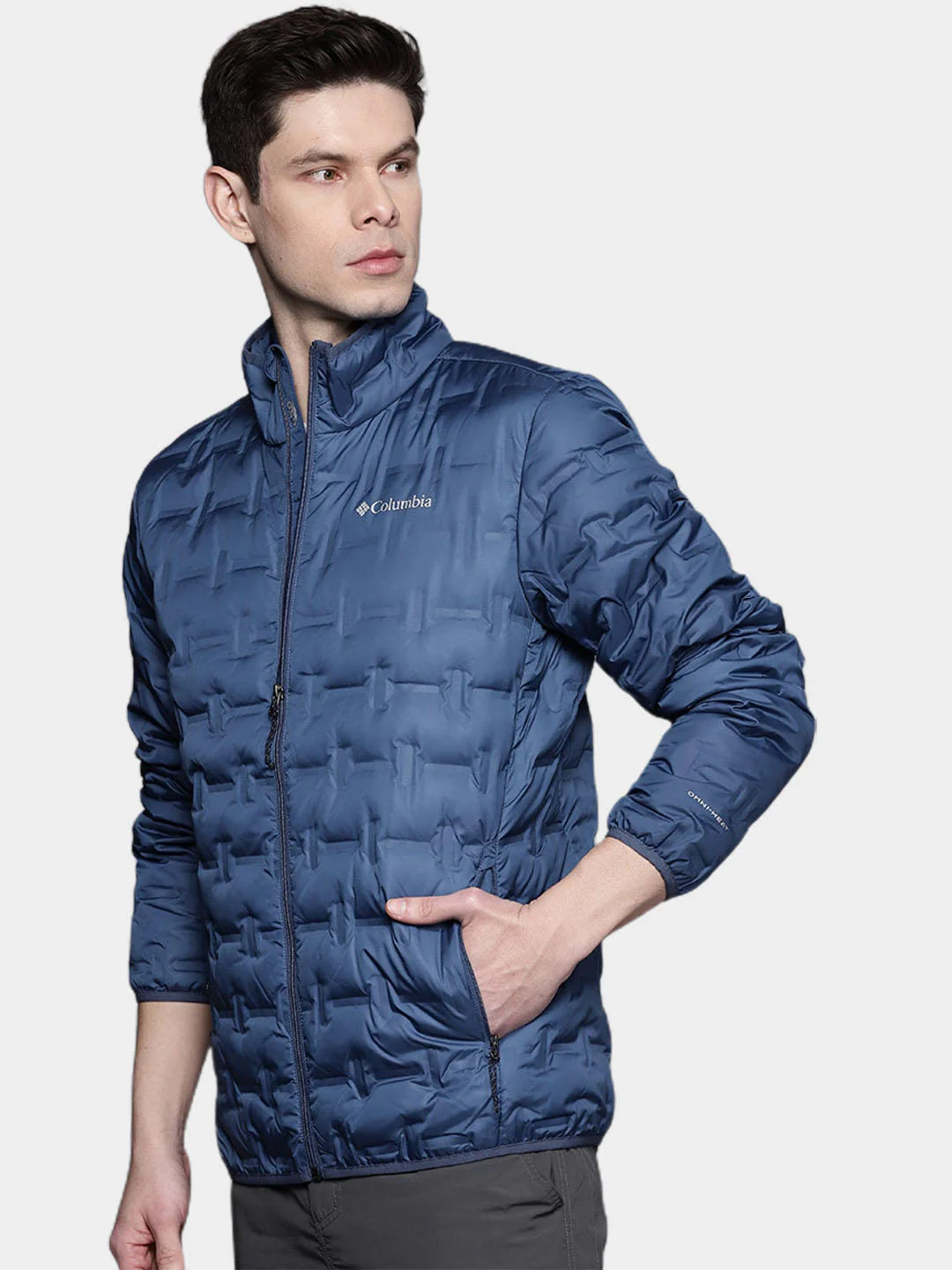 Columbia Men Blue Delta Ridge Down Jacket - Image 9