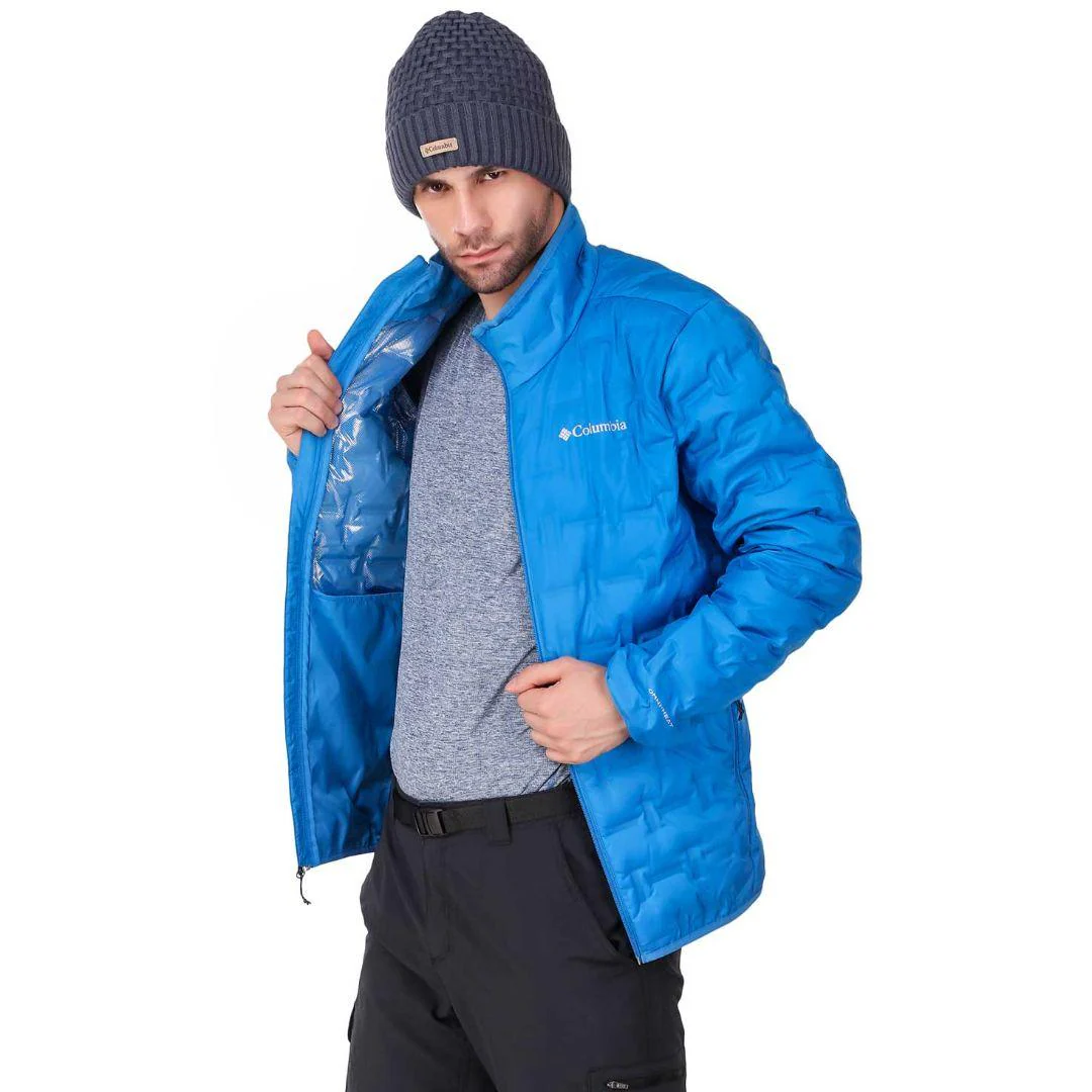 Columbia Men Blue Delta Ridge Down Jacket - Image 5
