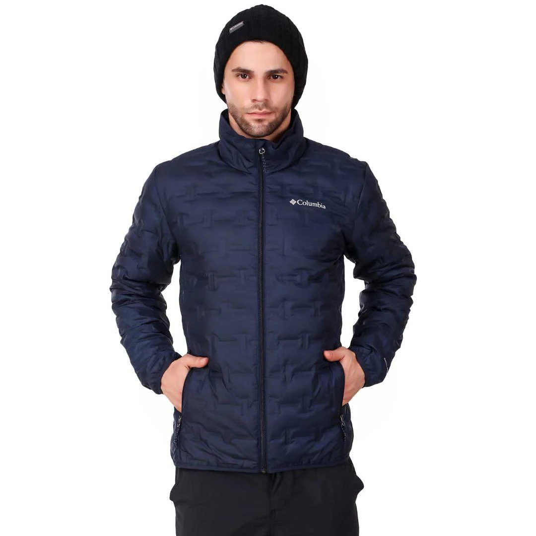 Columbia Men Blue Delta Ridge Down Jacket