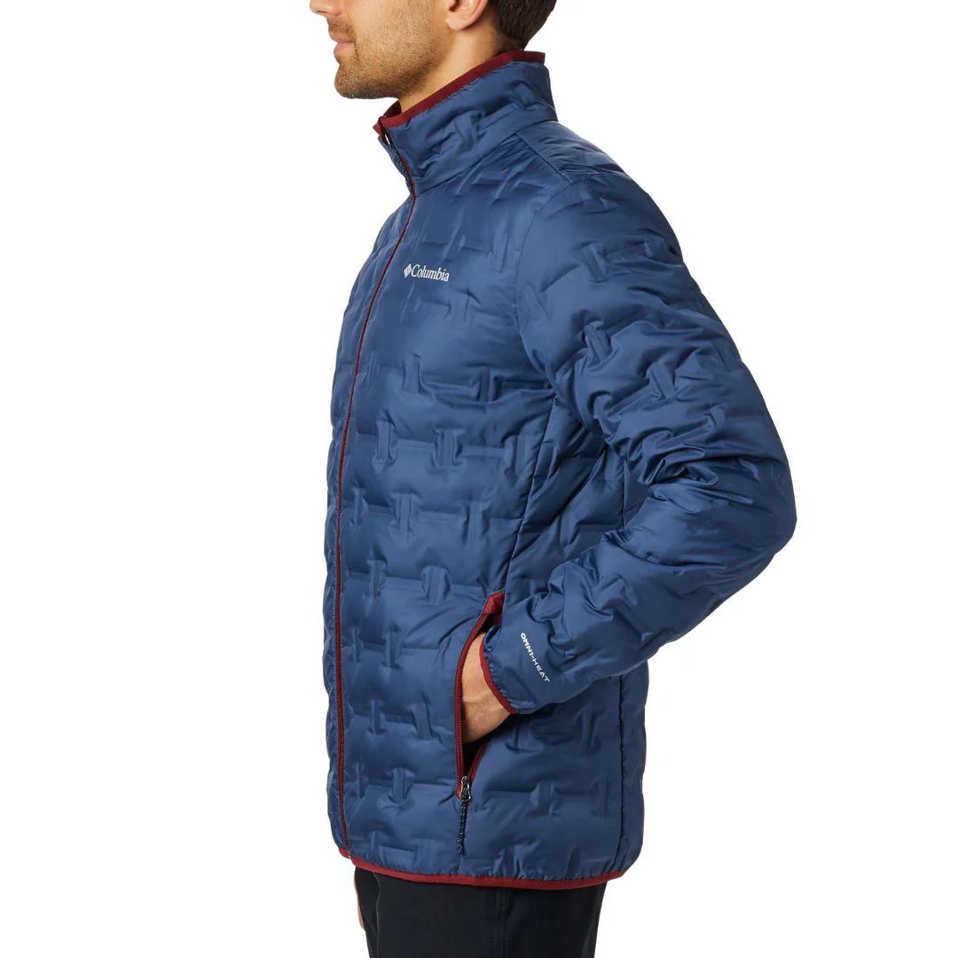 Columbia Men Blue Delta Ridge Down Jacket - Image 4