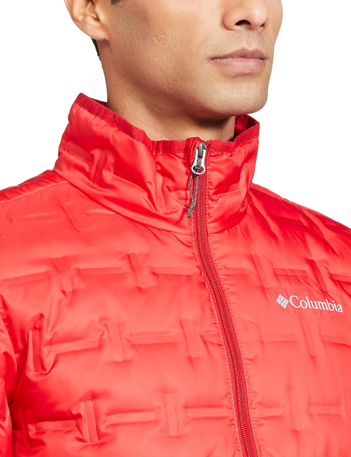 Columbia Men Pink Delta Ridge Down Jacket - Image 3