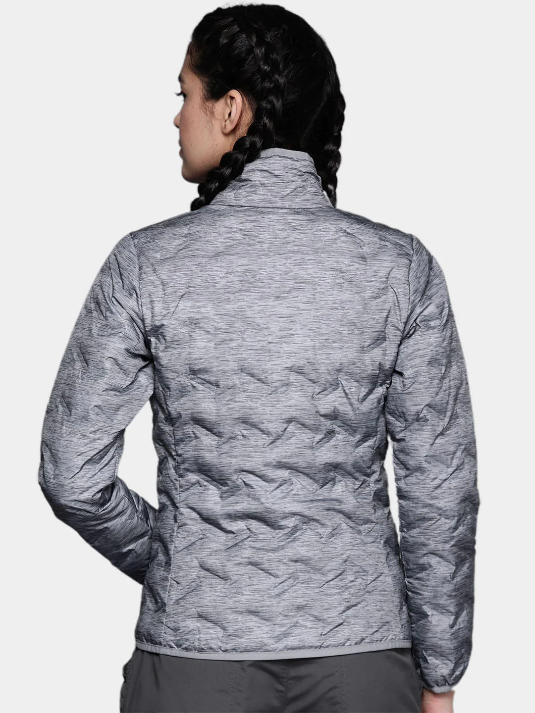 Columbia Women Grey Delta Ridge Down Jacket - Image 11