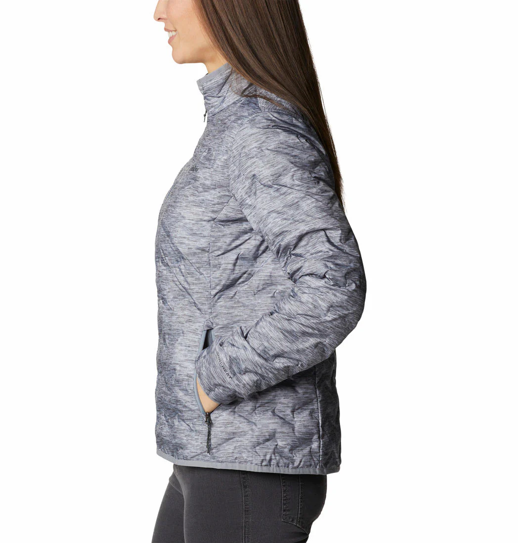 Columbia Women Grey Delta Ridge Down Jacket - Image 2