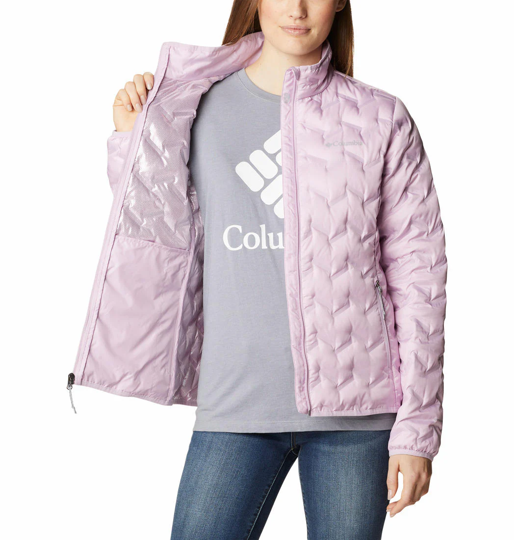 Columbia Women Purple Delta Ridge Down Jacket - Image 3