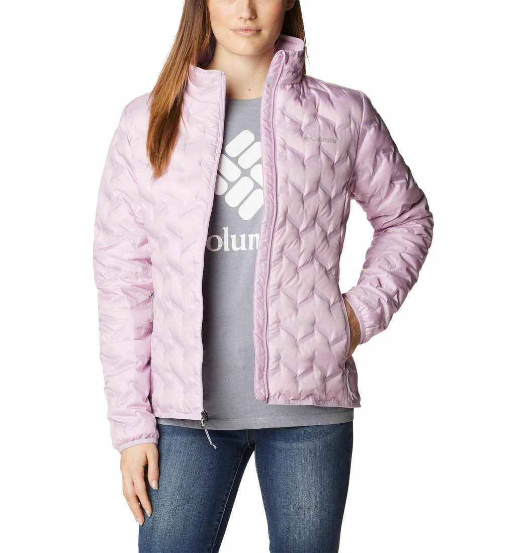 Columbia Women Purple Delta Ridge Down Jacket - Image 4