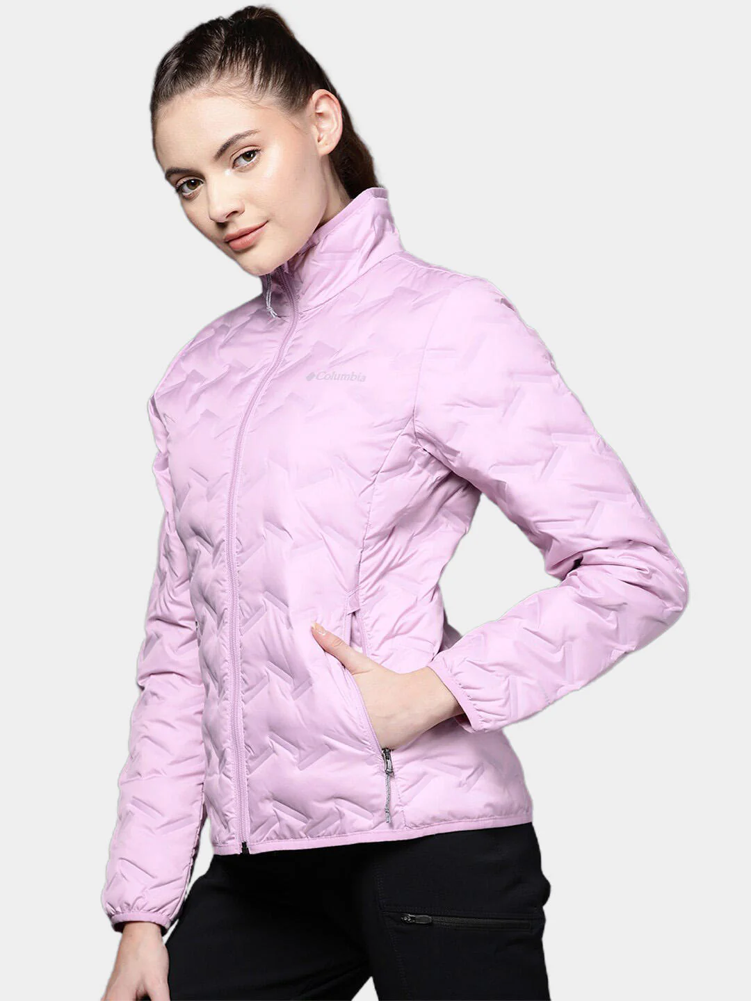 Columbia Women Purple Delta Ridge Down Jacket - Image 9