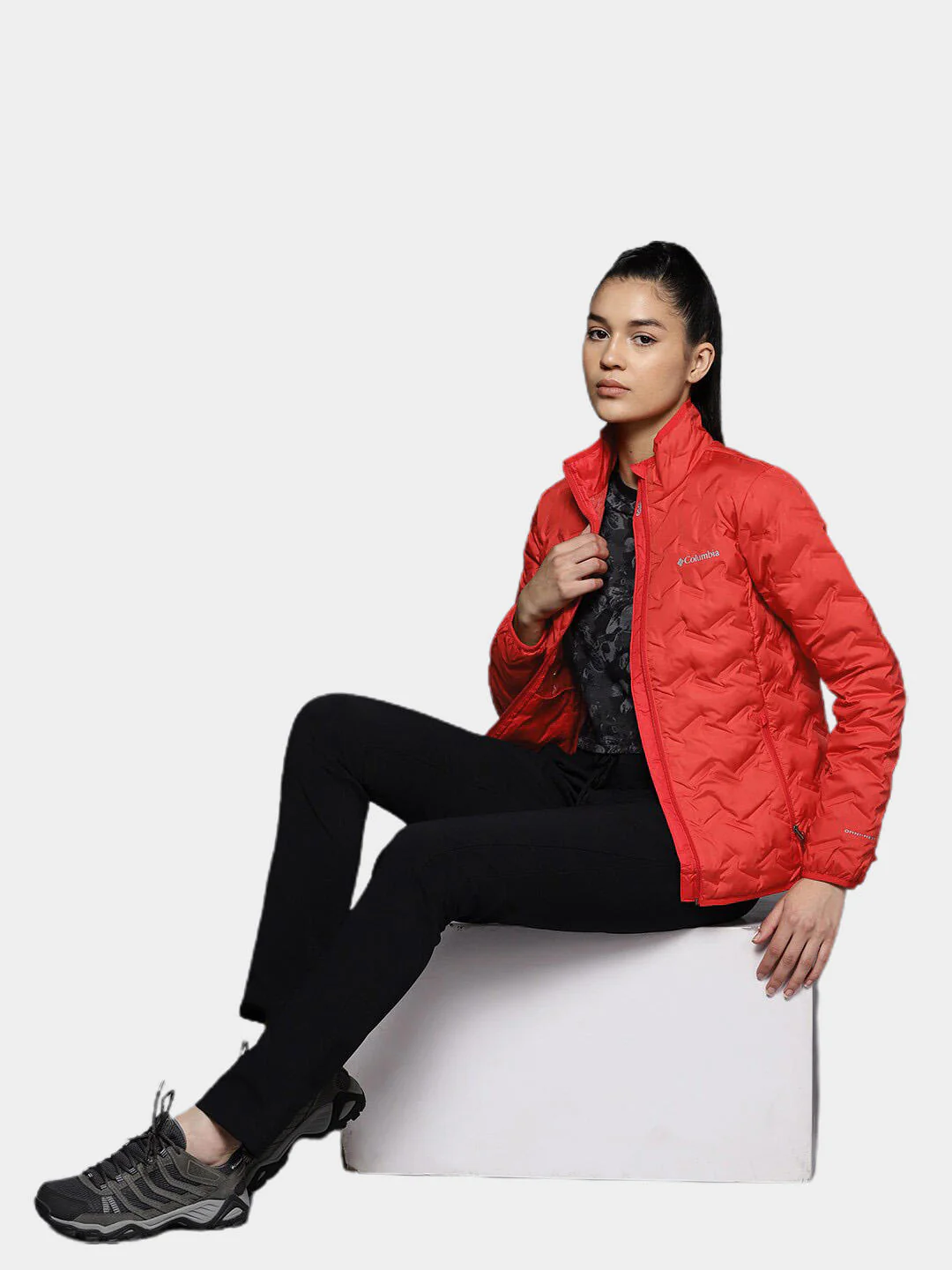 Columbia Women Red Delta Ridge Down Jacket - Image 10