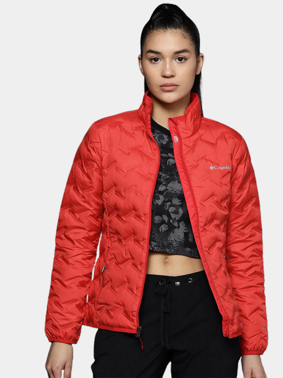Columbia Women Red Delta Ridge Down Jacket - Image 8