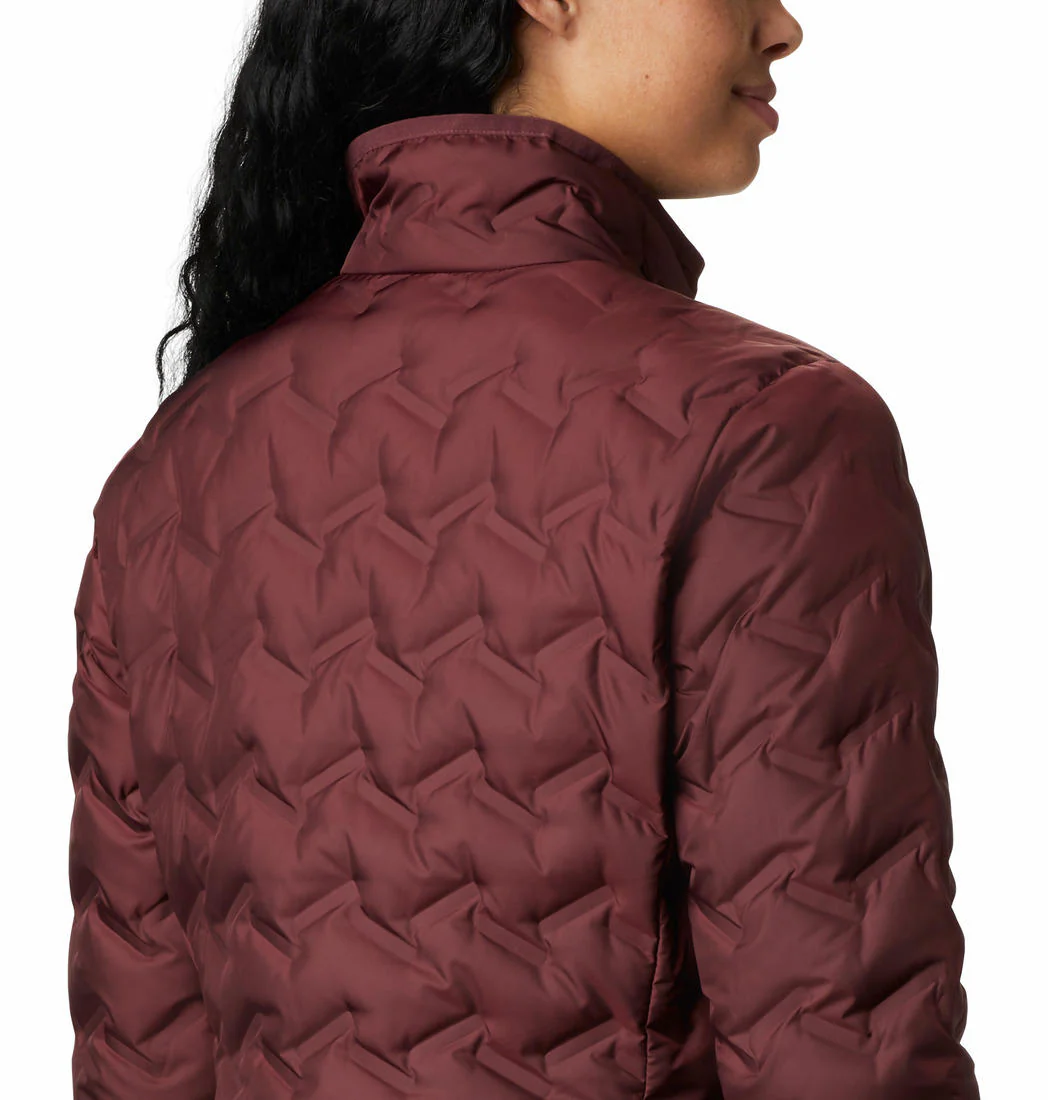 Columbia Women Maroon Delta Ridge Down Jacket - Image 2