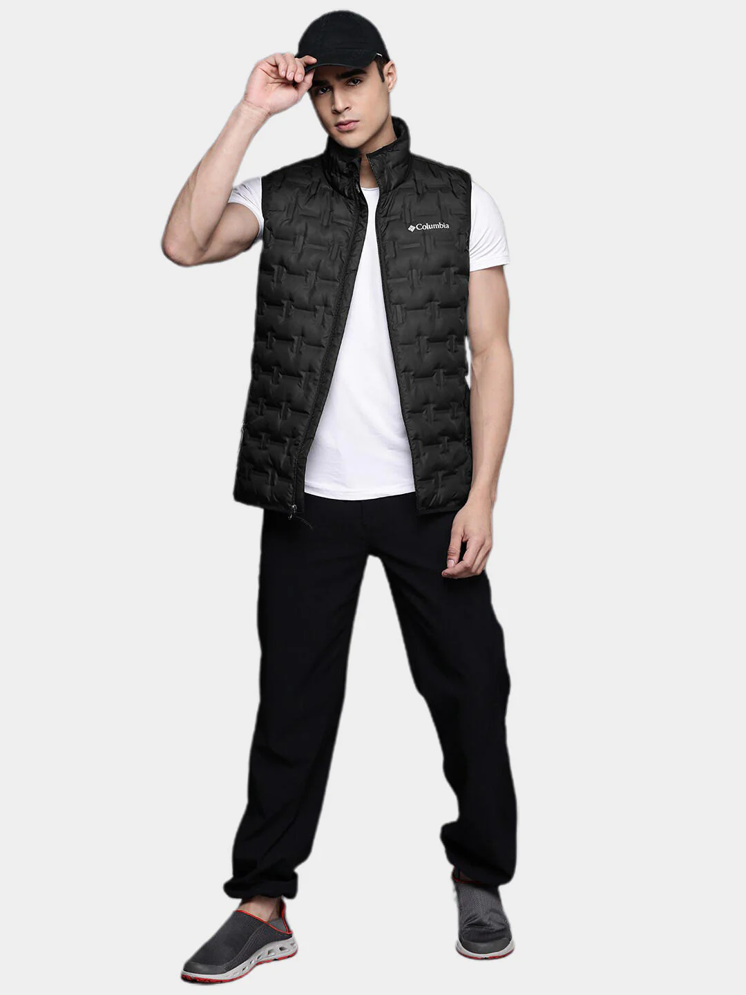 Columbia Men Black Delta Ridge Down Vest - Image 12