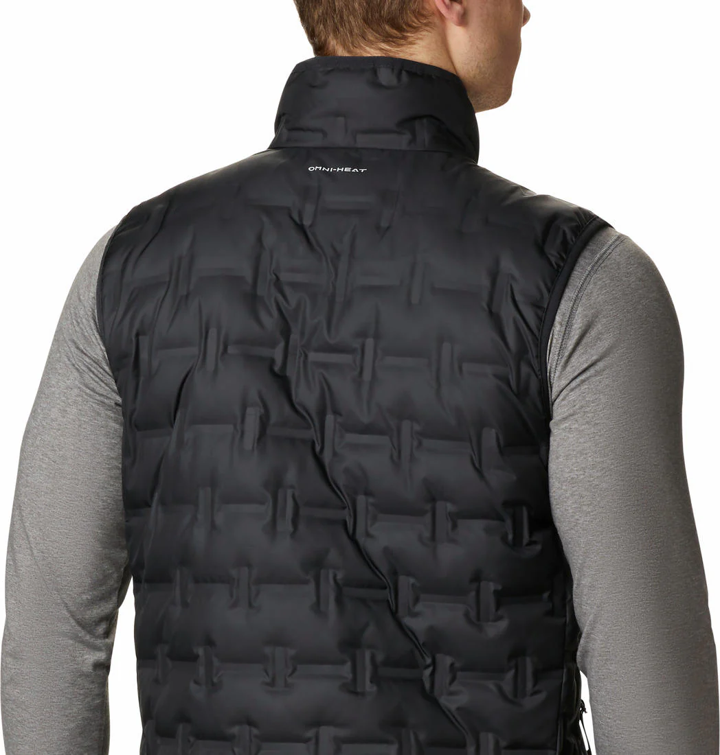 Columbia Men Black Delta Ridge Down Vest - Image 4