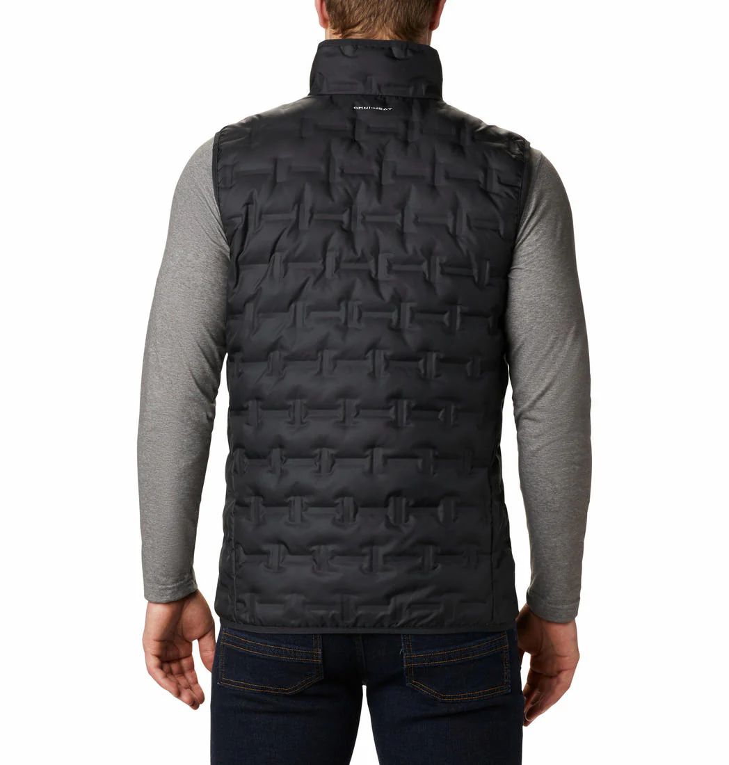 Columbia Men Black Delta Ridge Down Vest - Image 6