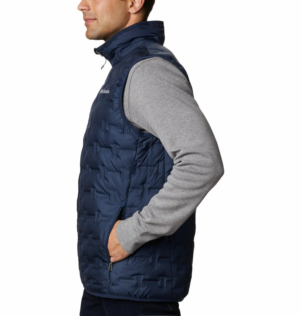 Columbia Men Blue Delta Ridge Down Vest - Image 2